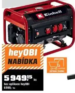 OBI Einhell benzínová elektrocentrála „tc-pg 25/1 e5”, 15 l nabídka