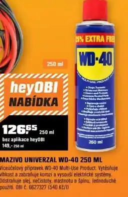 OBI Mazivo univerzal wd-40 nabídka