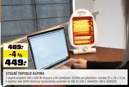 OBI Stolní topidlo alpina nabídka