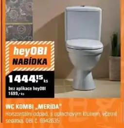 OBI Wc kombi „merida" nabídka