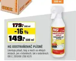 OBI Hg odstraňovač plísně nabídka