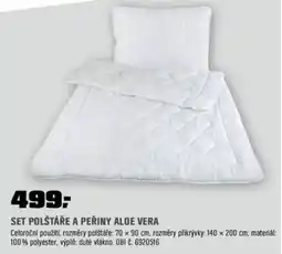 OBI Set polštáře a peřiny aloe vera nabídka