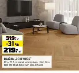 OBI Dlažba „dorfwood" nabídka