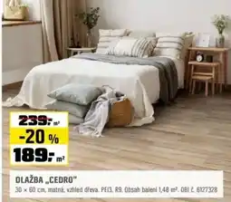 OBI Dlažba „,cedro" nabídka