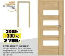 OBI Dveře rámové „murano" nabídka