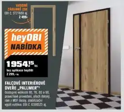 OBI Falcové interiérové dveře „pallmer” nabídka