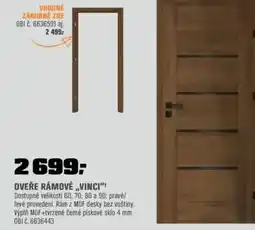OBI Dveře rámové „,vinci" nabídka