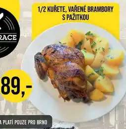 Jip 1/2 KUŘETE, VAŘENÉ BRAMBORY S PAŽITKOU 1 ks nabídka