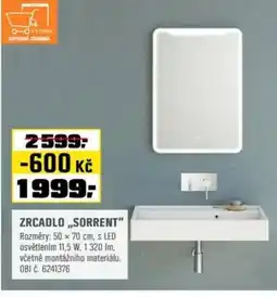 OBI Zrcadlo „sorrent" nabídka