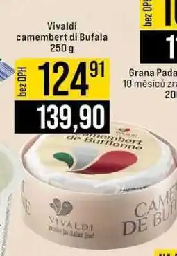 Jip Vivaldi camembert di Bufala 250 g nabídka
