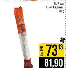 Jip EL Pozo Fuet Español 170 g nabídka