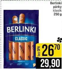 Jip Berlinki párky 250 g nabídka