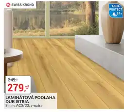 Baumax Laminátová podlaha dub istria nabídka