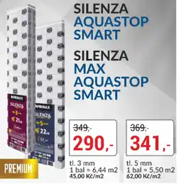 Baumax Silenza max aquastop smart nabídka