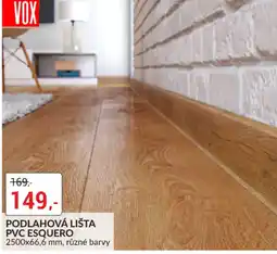 Baumax Podlahová lišta pvc esquero nabídka