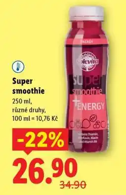 Lidl Super Smoothie nabídka