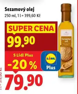 Lidl Sezamový olej nabídka