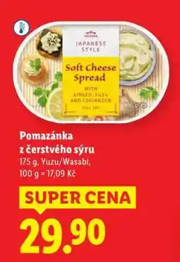Lidl Pomazánka z čerstvého sýru nabídka
