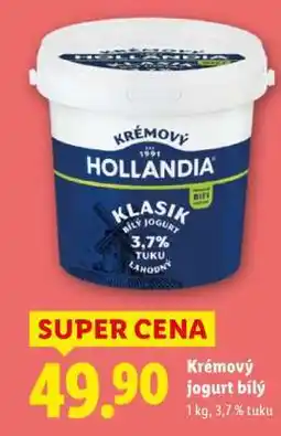 Lidl Krémový jogurt bílý nabídka