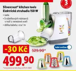 Lidl Silvercrest kitchen tools Elektrické struhadlo 150 W nabídka