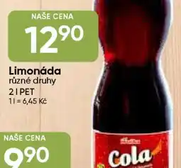 Hruška Limonáda nabídka