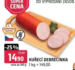 Terno Kuřecí debrecínka nabídka