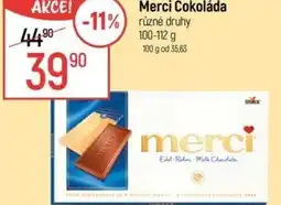 Globus Merci Čokoláda nabídka