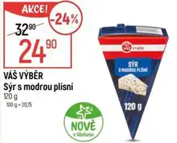 Globus VÁŠ VÝBĚR Sýr s modrou plísní nabídka