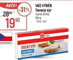Globus VÁS VÝBĚR Tavený sýr nabídka