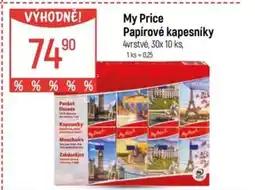 Globus My Price Papírové kapesníky nabídka