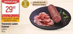 Globus Toskánský salám Svaman nabídka