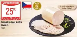Globus Selská kuřecí šunka Globus nabídka
