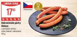 Globus Debrecínské párky Globus nabídka