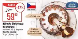 Globus Bábovka šlehačková mramorová nabídka