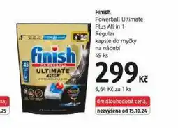 dm drogerie Finish kapsle do myčky nabídka