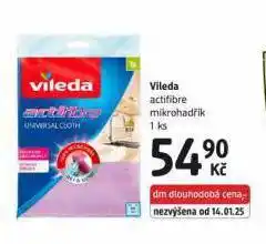 dm drogerie Vileda mikrohadřík nabídka
