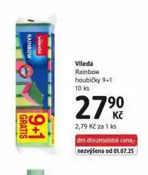 dm drogerie Vileda houbičky nabídka