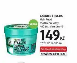 dm drogerie Garnier fructis maska na vlasy nabídka