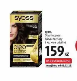 dm drogerie Syoss barva na vlasy nabídka