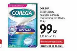 dm drogerie Corega čistící tablety na zubní protézy nabídka