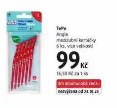 dm drogerie Tepe mezizubní kartáčky nabídka