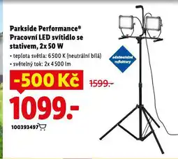 Lidl Parkside performance pracovní led svítidlo se stativem nabídka