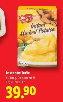 Lidl Instantní kaše nabídka