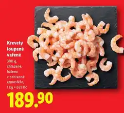Lidl Krevety loupané vařené nabídka