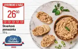 Globus Škvarková pomazánka nabídka