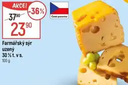 Globus Farmářský sýr uzený 30% t. v s. nabídka