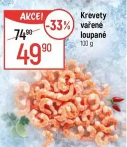 Globus Krevety vařené loupané nabídka
