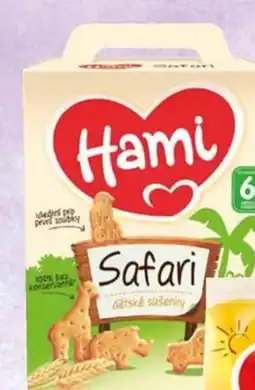 Globus Hami Safari dětské sušenky nabídka