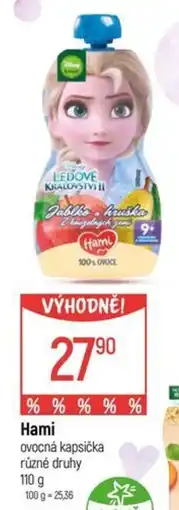 Globus Hami ovocná kapsička nabídka