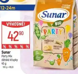Globus Sunar Párty Mix dětské křupky nabídka